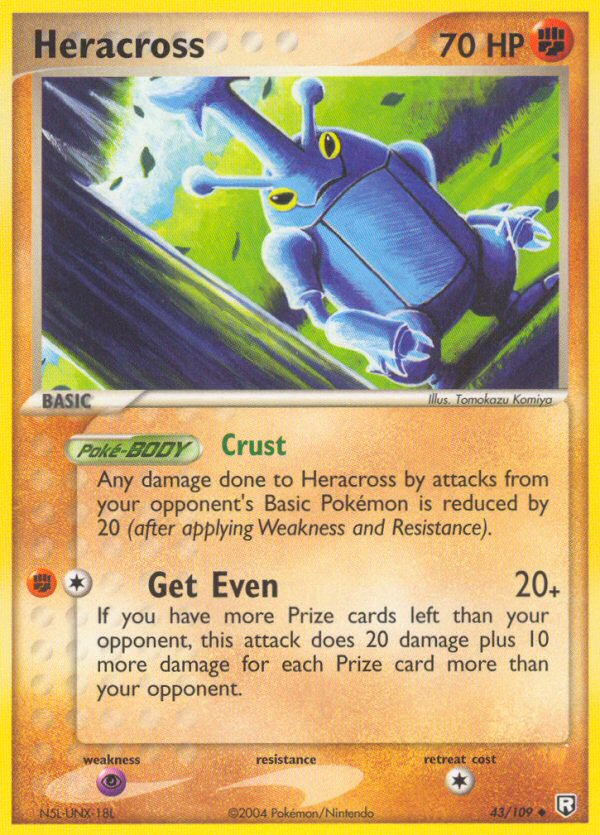 Heracross (43/109) [EX: Team Rocket Returns] | Shuffle n Cut Hobbies & Games