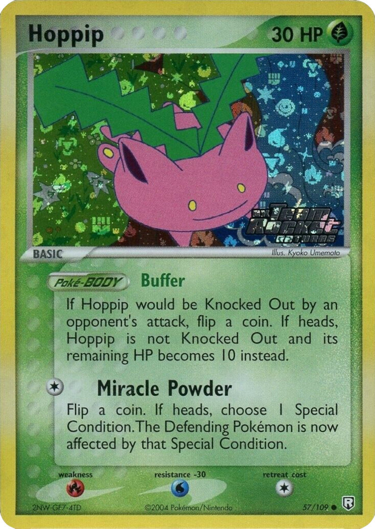 Hoppip (57/109) (Stamped) [EX: Team Rocket Returns] | Shuffle n Cut Hobbies & Games