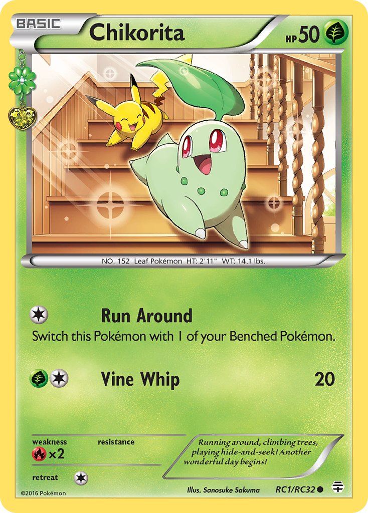 Chikorita (RC1/RC32) [XY: Generations] | Shuffle n Cut Hobbies & Games