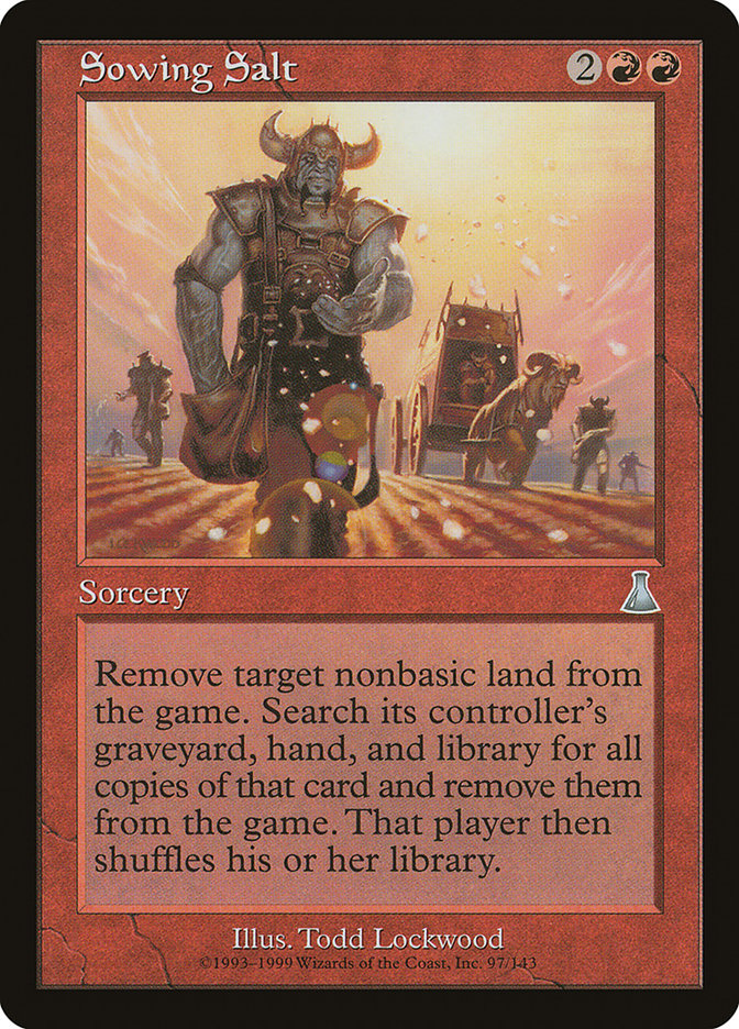 Sowing Salt [Urza's Destiny] | Shuffle n Cut Hobbies & Games