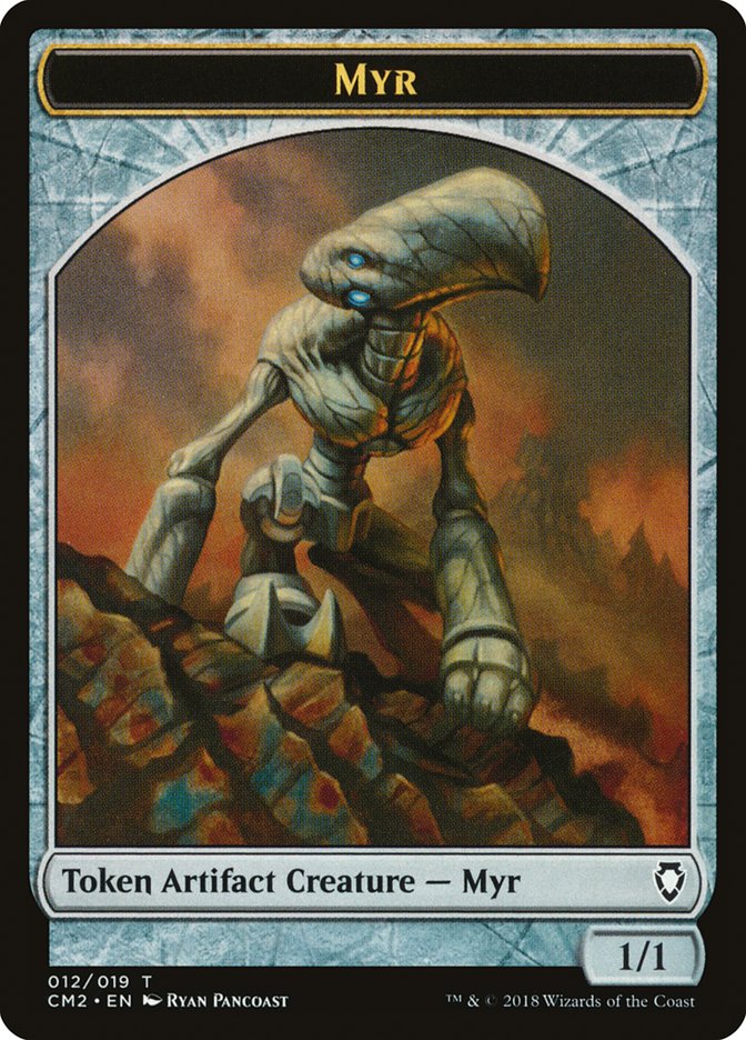 Myr Token [Commander Anthology Volume II Tokens] | Shuffle n Cut Hobbies & Games