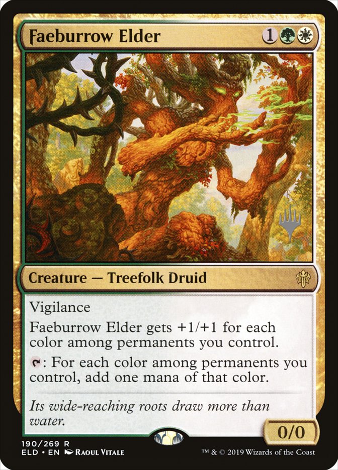 Faeburrow Elder (Promo Pack) [Throne of Eldraine Promos] | Shuffle n Cut Hobbies & Games