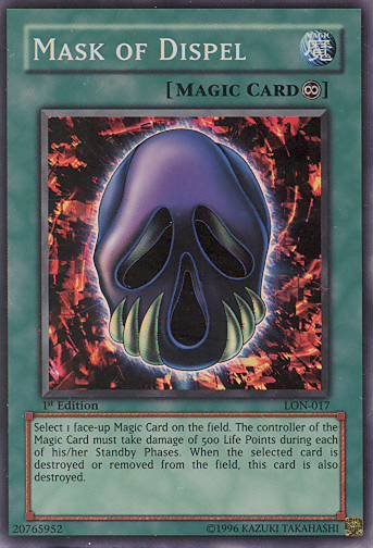 Mask of Dispel [LON-017] Super Rare | Shuffle n Cut Hobbies & Games