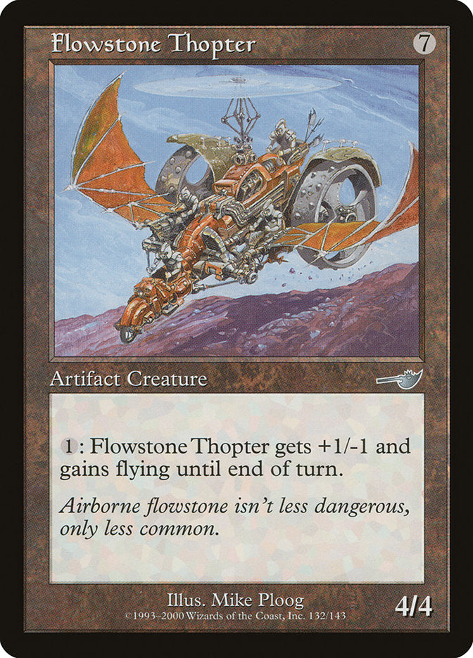 Flowstone Thopter [Nemesis] | Shuffle n Cut Hobbies & Games