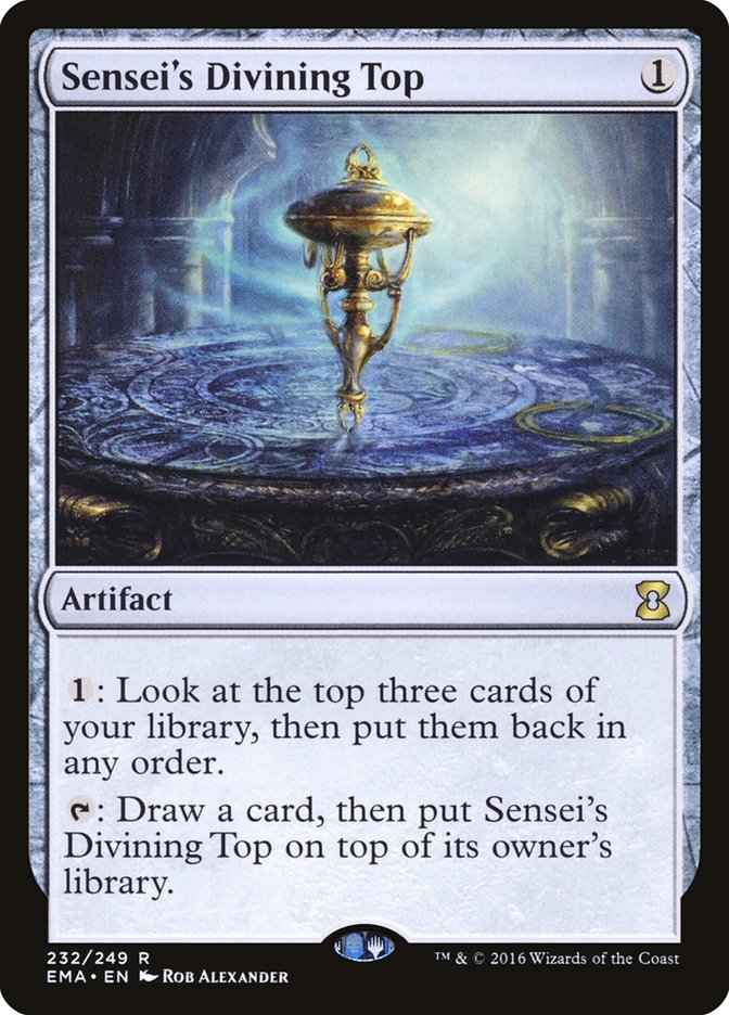 Sensei's Divining Top [Eternal Masters] | Shuffle n Cut Hobbies & Games