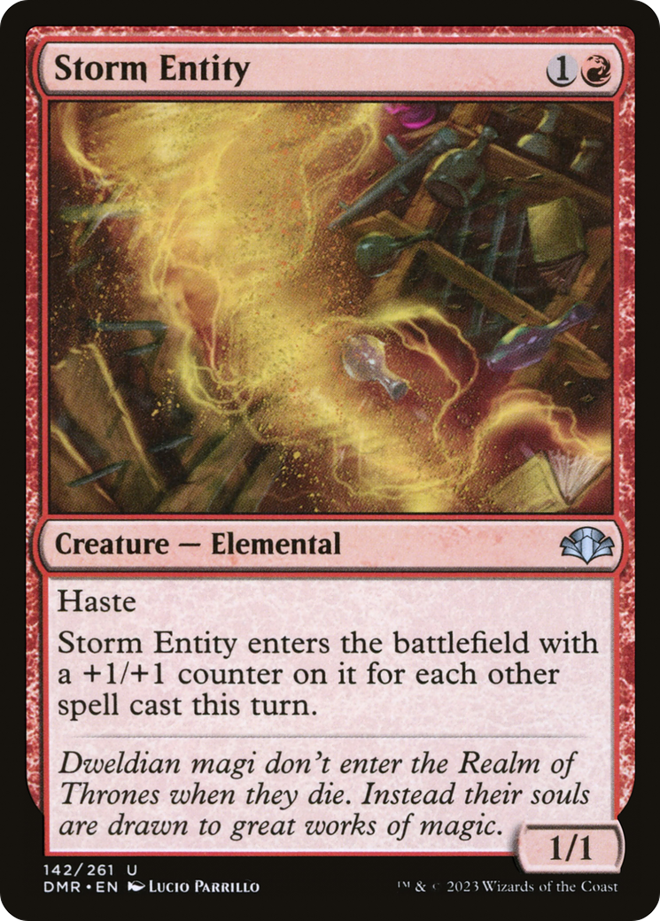 Storm Entity [Dominaria Remastered] | Shuffle n Cut Hobbies & Games