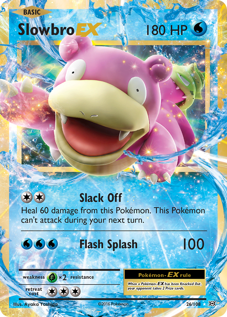 Slowbro EX (26/108) [XY: Evolutions] | Shuffle n Cut Hobbies & Games