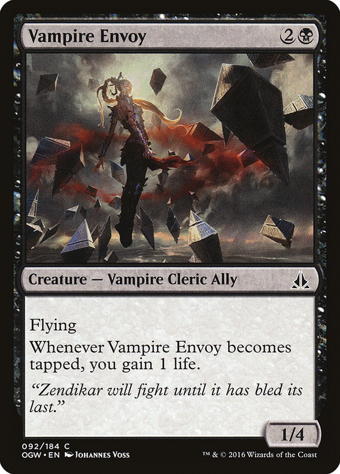 Vampire Envoy [Oath of the Gatewatch] | Shuffle n Cut Hobbies & Games