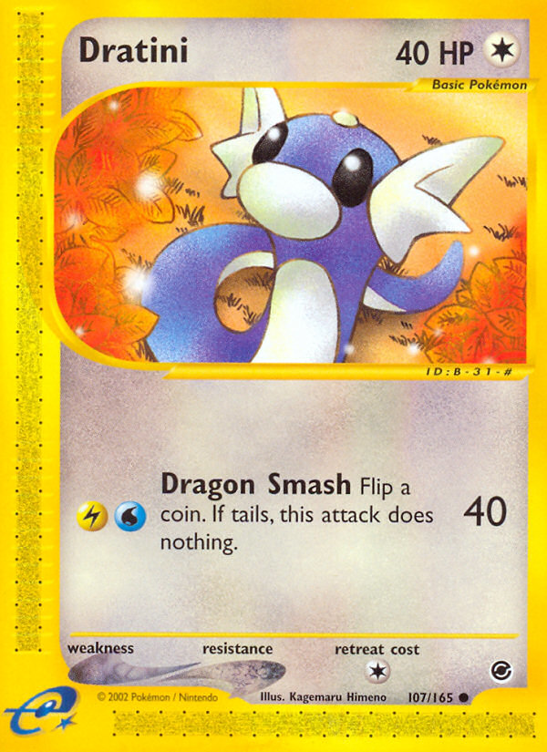 Dratini (107/165) [Expedition: Base Set] | Shuffle n Cut Hobbies & Games