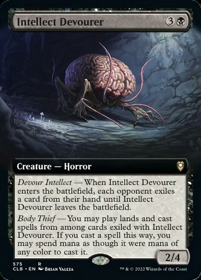 Intellect Devourer (Extended Art) [Commander Legends: Battle for Baldur's Gate] | Shuffle n Cut Hobbies & Games