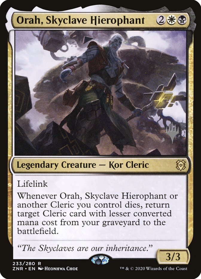 Orah, Skyclave Hierophant (Promo Pack) [Zendikar Rising Promos] | Shuffle n Cut Hobbies & Games