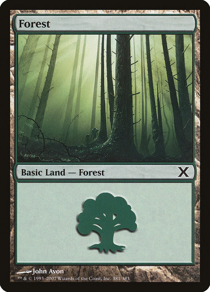 Forest (381) [Tenth Edition] | Shuffle n Cut Hobbies & Games