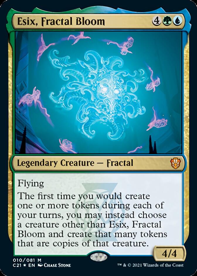 Esix, Fractal Bloom [Commander 2021] | Shuffle n Cut Hobbies & Games