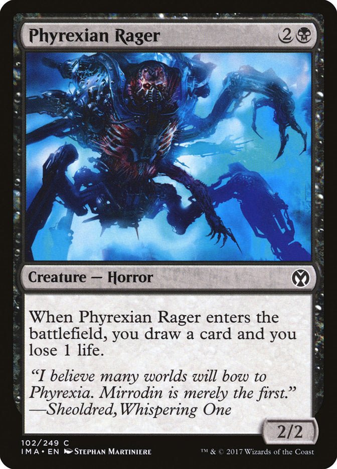 Phyrexian Rager [Iconic Masters] | Shuffle n Cut Hobbies & Games