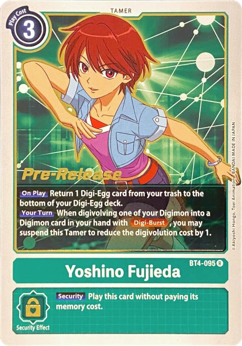 Yoshino Fujieda [BT4-095] [Great Legend Pre-Release Promos] | Shuffle n Cut Hobbies & Games