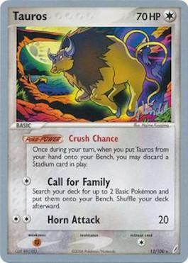 Tauros (12/100) (Empotech - Dylan Lefavour) [World Championships 2008] | Shuffle n Cut Hobbies & Games