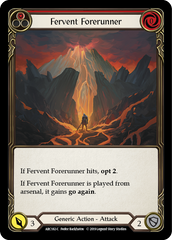 Fervent Forerunner (Red) [ARC182-C] 1st Edition Rainbow Foil | Shuffle n Cut Hobbies & Games