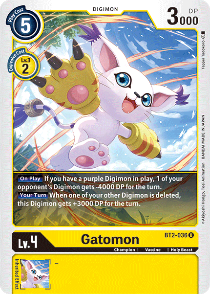 Gatomon [BT2-036] [Release Special Booster Ver.1.5] | Shuffle n Cut Hobbies & Games