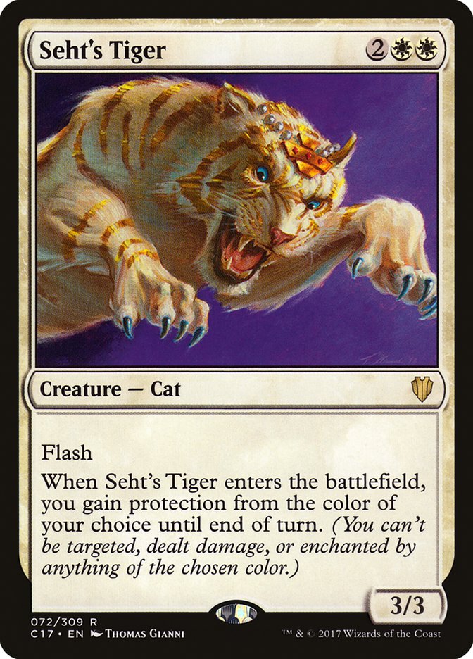 Seht's Tiger [Commander 2017] | Shuffle n Cut Hobbies & Games