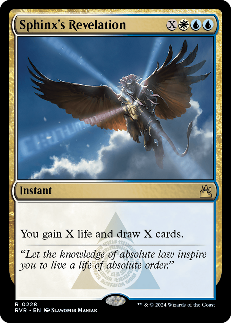 Sphinx's Revelation [Ravnica Remastered] | Shuffle n Cut Hobbies & Games