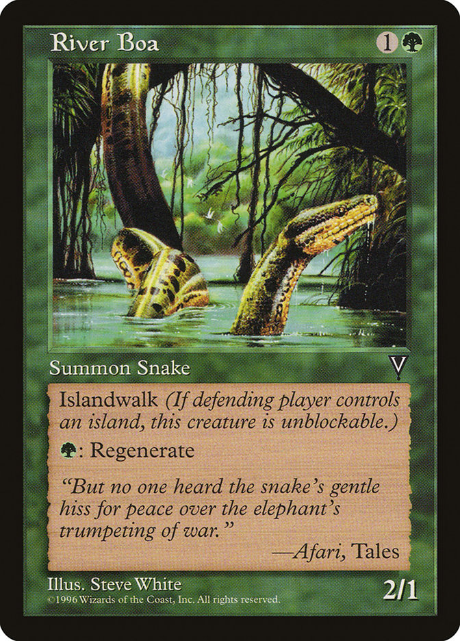 River Boa [Visions] | Shuffle n Cut Hobbies & Games