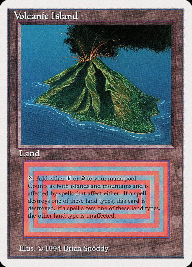 Volcanic Island [Summer Magic / Edgar] | Shuffle n Cut Hobbies & Games