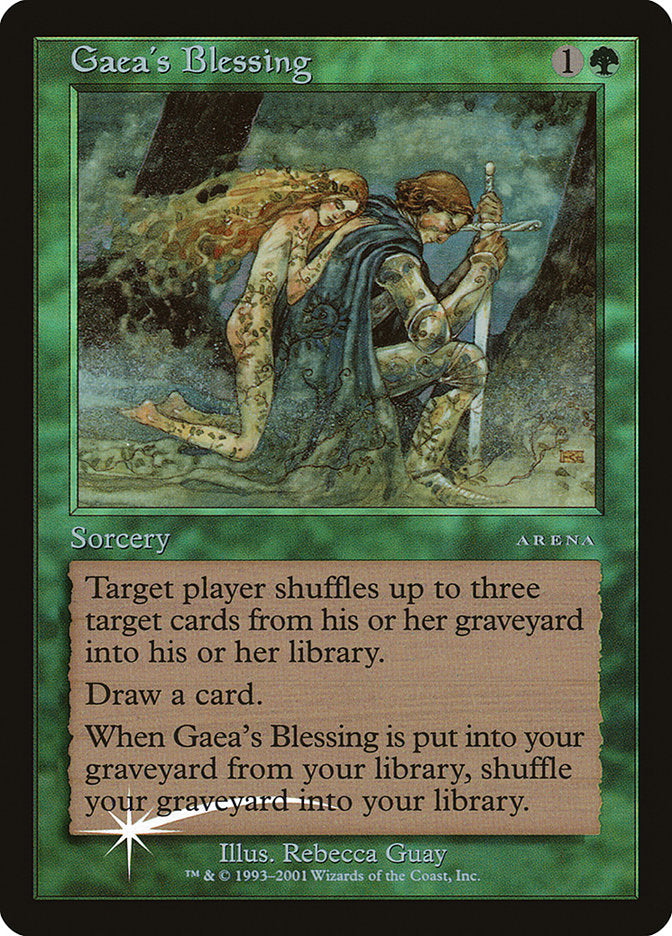 Gaea's Blessing [Arena League 2001] | Shuffle n Cut Hobbies & Games