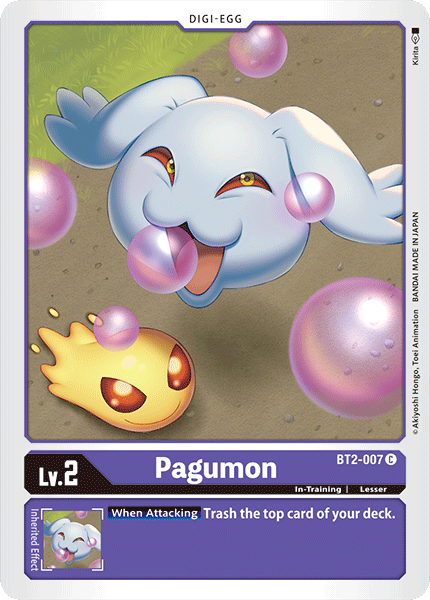 Pagumon [BT2-007] [Release Special Booster Ver.1.0] | Shuffle n Cut Hobbies & Games