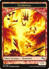 Elemental // Elemental Double-Sided Token (011/020) [Unstable Tokens] | Shuffle n Cut Hobbies & Games