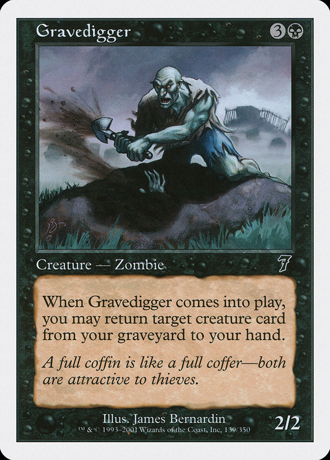 Gravedigger [Seventh Edition] | Shuffle n Cut Hobbies & Games