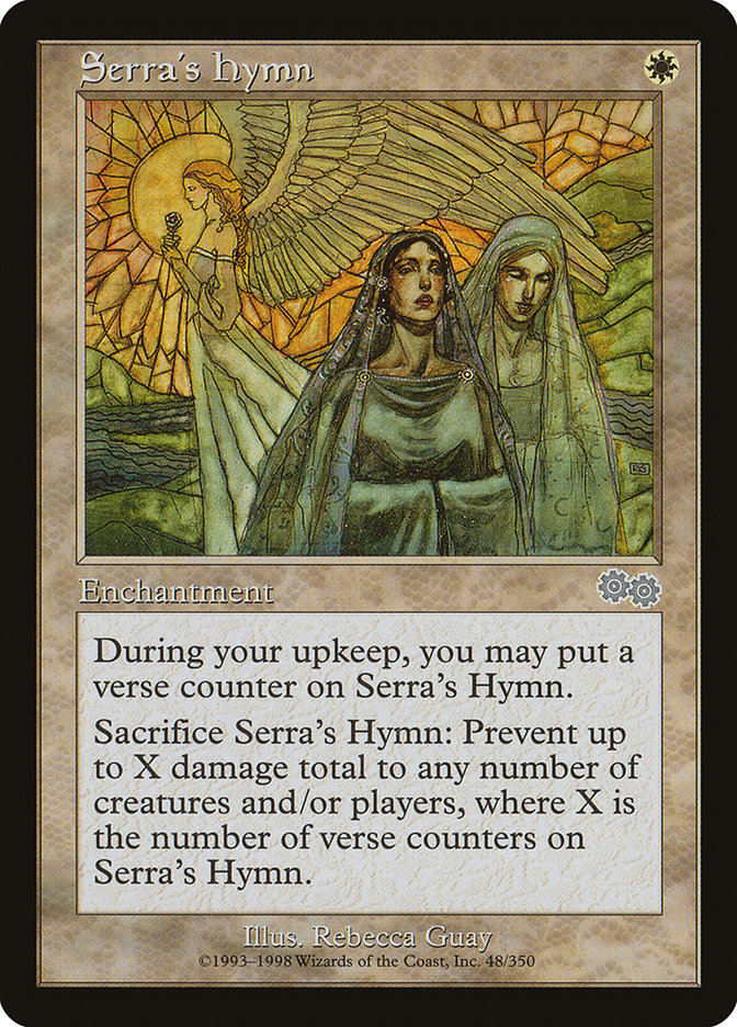 Serra's Hymn [Urza's Saga] | Shuffle n Cut Hobbies & Games