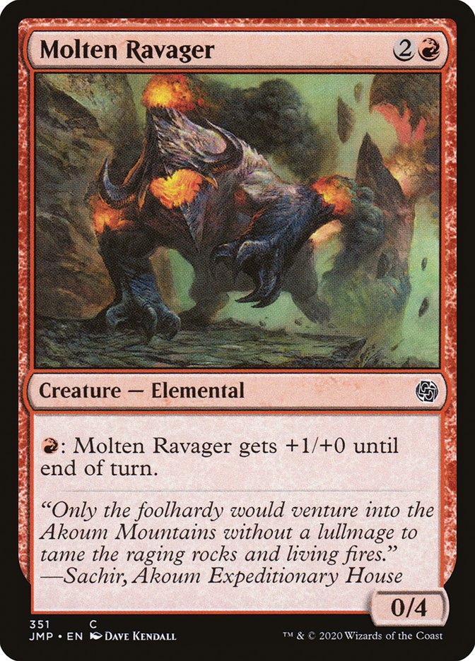 Molten Ravager [Jumpstart] | Shuffle n Cut Hobbies & Games