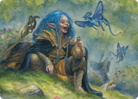 Feywild Trickster Art Card [Dungeons & Dragons: Adventures in the Forgotten Realms Art Series] | Shuffle n Cut Hobbies & Games