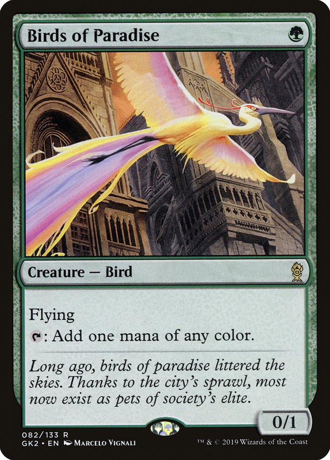 Birds of Paradise [Ravnica Allegiance Guild Kit] | Shuffle n Cut Hobbies & Games