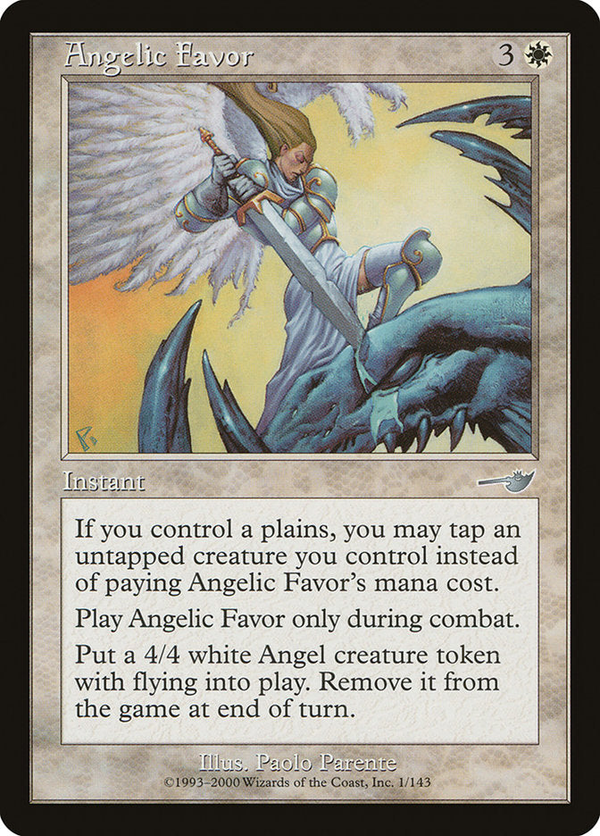 Angelic Favor [Nemesis] | Shuffle n Cut Hobbies & Games