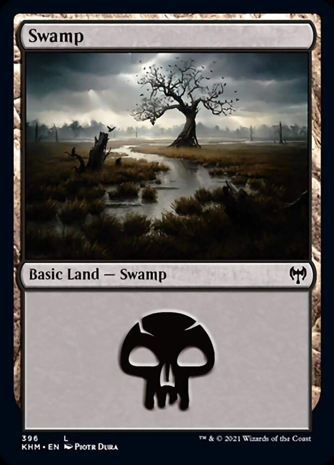 Swamp (396) [Kaldheim] | Shuffle n Cut Hobbies & Games