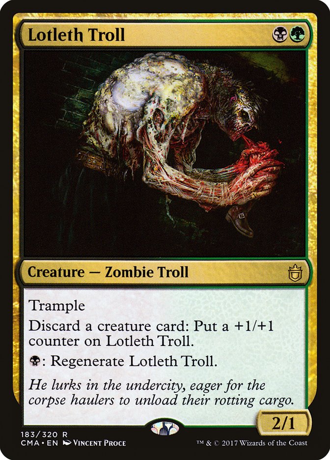 Lotleth Troll [Commander Anthology] | Shuffle n Cut Hobbies & Games