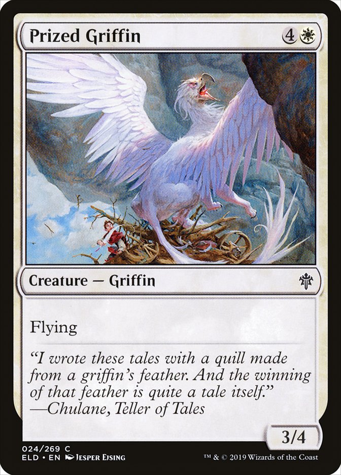 Prized Griffin [Throne of Eldraine] | Shuffle n Cut Hobbies & Games