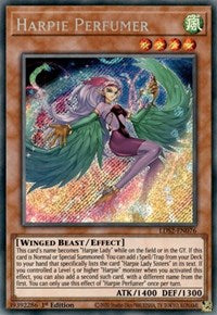 Harpie Perfumer [LDS2-EN076] Secret Rare | Shuffle n Cut Hobbies & Games