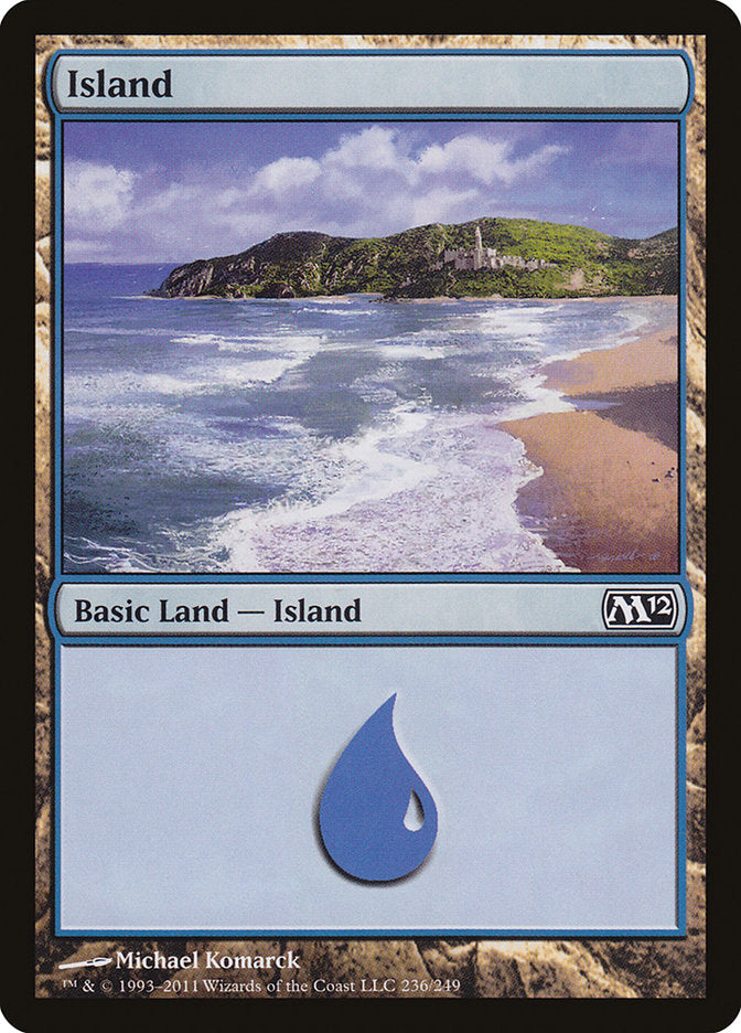 Island (236) [Magic 2012] | Shuffle n Cut Hobbies & Games