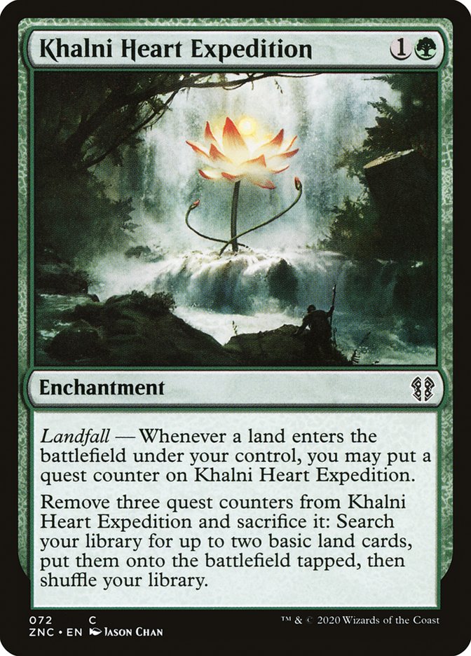 Khalni Heart Expedition [Zendikar Rising Commander] | Shuffle n Cut Hobbies & Games