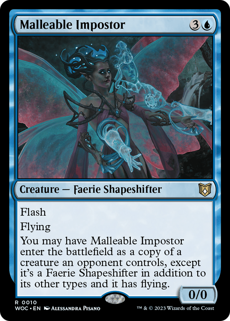 Malleable Impostor [Wilds of Eldraine Commander] | Shuffle n Cut Hobbies & Games