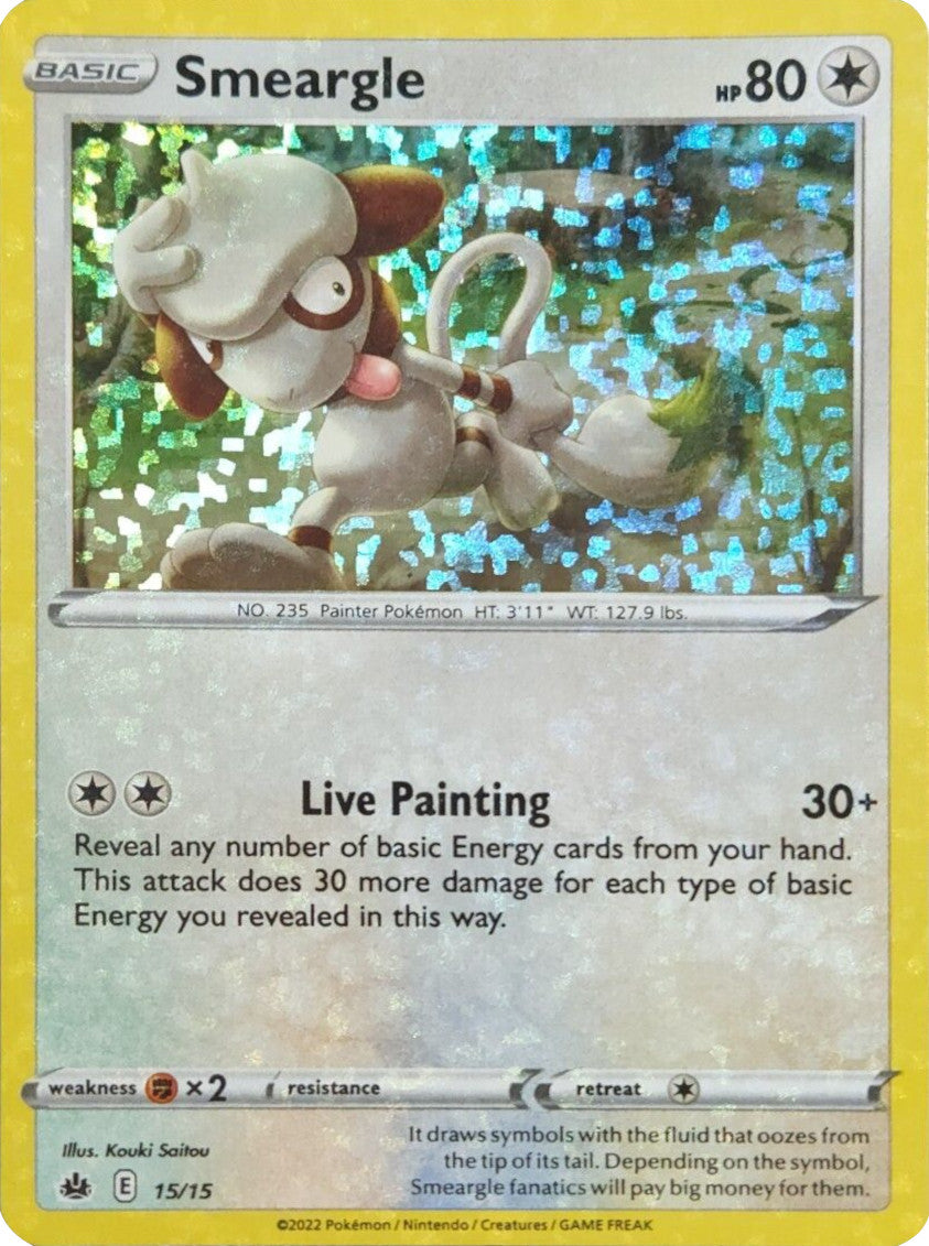 Smeargle (15/15) [McDonald's Promos: Match Battle] | Shuffle n Cut Hobbies & Games