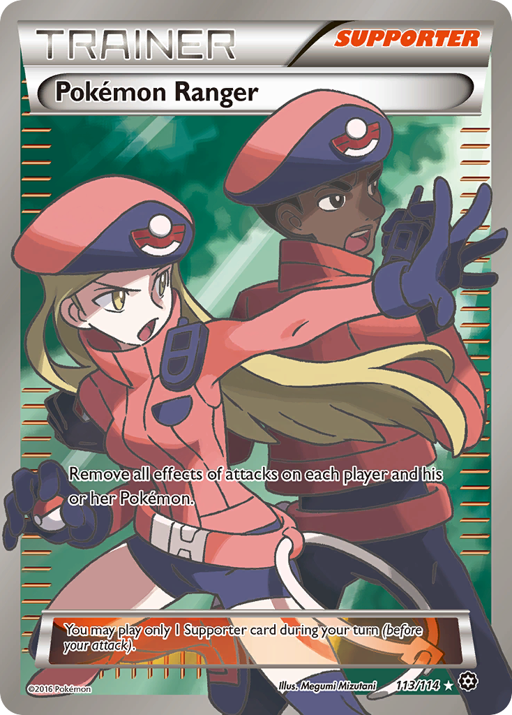 Pokemon Ranger (113/114) [XY: Steam Siege] | Shuffle n Cut Hobbies & Games