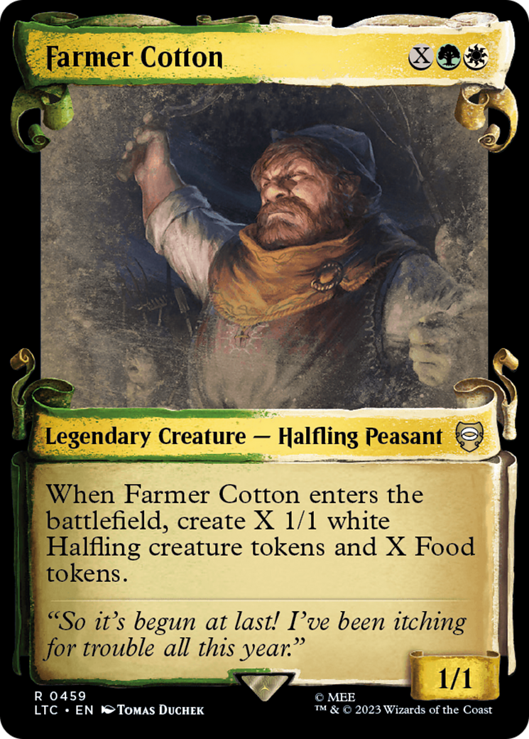 Farmer Cotton [The Lord of the Rings: Tales of Middle-Earth Commander Showcase Scrolls] | Shuffle n Cut Hobbies & Games