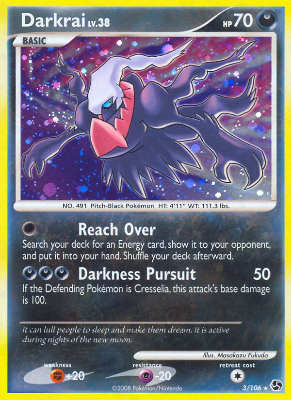 Darkrai (3/106) [Diamond & Pearl: Great Encounters] | Shuffle n Cut Hobbies & Games