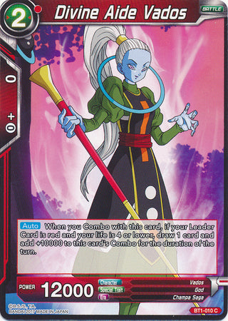 Divine Aide Vados [BT1-010] | Shuffle n Cut Hobbies & Games