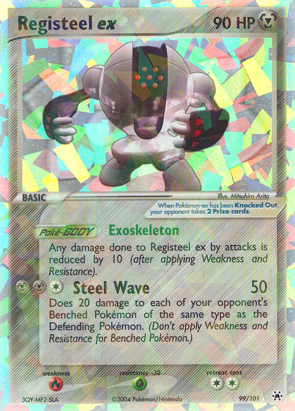 Registeel ex (99/101) [EX: Hidden Legends] | Shuffle n Cut Hobbies & Games