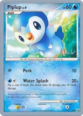 Piplup LV.9 (DP03) (Empotech - Dylan Lefavour) [World Championships 2008] | Shuffle n Cut Hobbies & Games