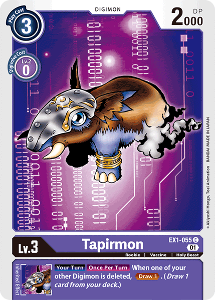 Tapirmon [EX1-055] [Classic Collection] | Shuffle n Cut Hobbies & Games